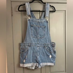 Cute denim overalls